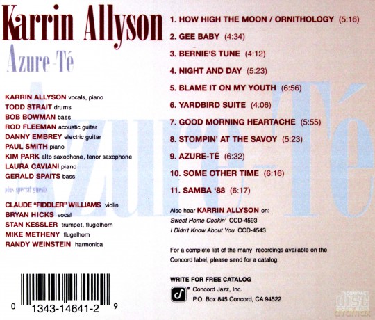 Allyson Karrin: Azure [CD]