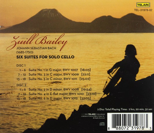Bailey Zuill: Cello Suites [2CD]