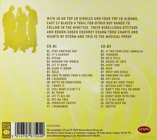 East 17: Stay Another Day - The Best Of [2CD]