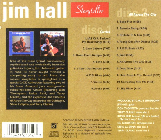 Hall Jim: Storyteller [2CD]