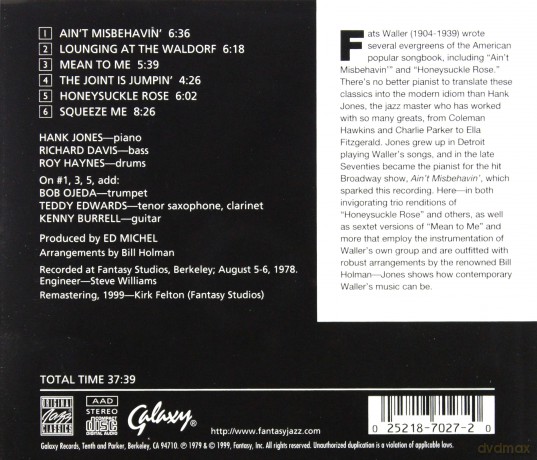 Jones Hank: Ain - T Misbehavin [CD]