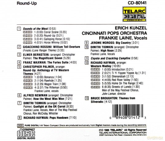Kunzel/Cpo/Laine: Round Up [CD]