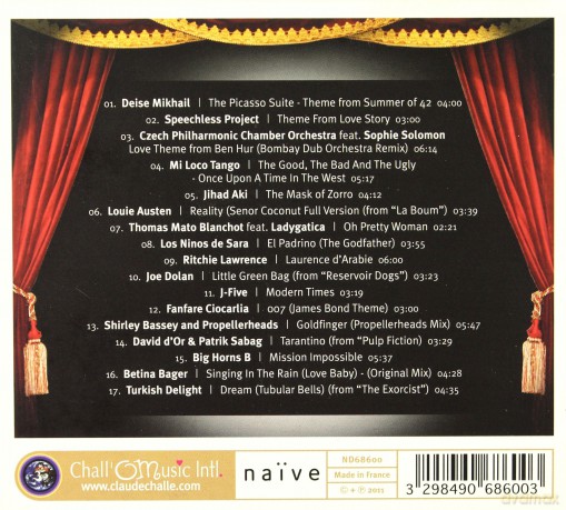 Music For Movies By Jean: Marc Challe [CD]