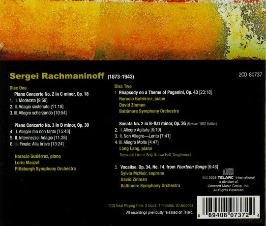 Rachmaninoff [2CD]