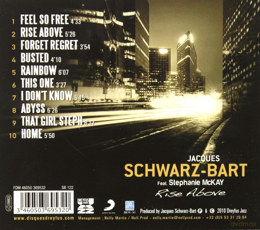 Schwarz: Bart Jacques - Rise Above [CD]