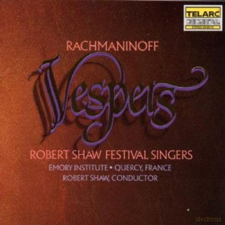 Shaw Festival: Rachmaninoff:Vespers [CD]