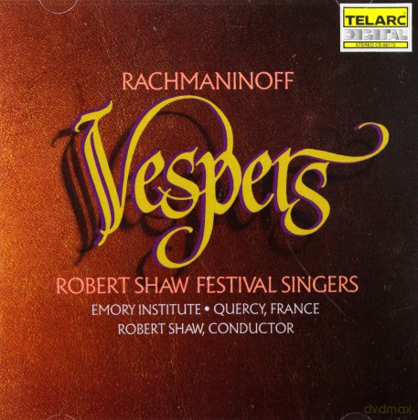 Shaw Festival: Rachmaninoff:Vespers [CD]