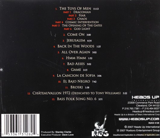 Stanley Clarke: The Toys Of Men [CD]