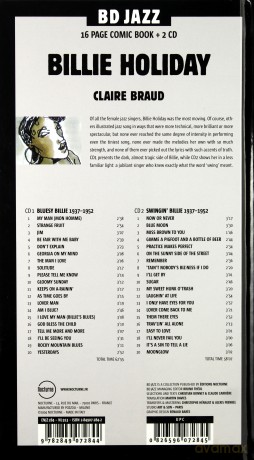 BD Jazz Billie Holiday 1937-1952 Clarie Braud [2CD]