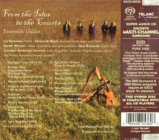 Ensemble Galilei: Isles To Courts [SACD]