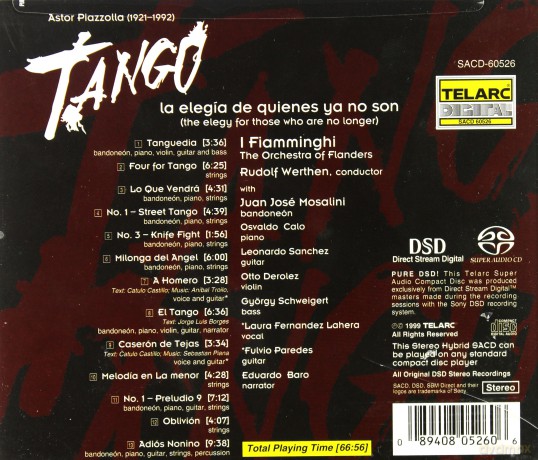 I Fiamminghi: Tango [SACD]