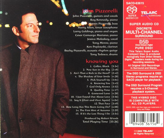 John Pizzarelli: Knowing You [SACD]