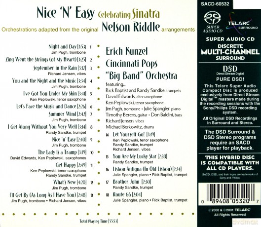 Erich Kunzel: Nicen Easy / Sinatra [SACD]