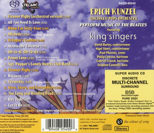Kunzel & Cpo & Kingsingers: Beatles [SACD]