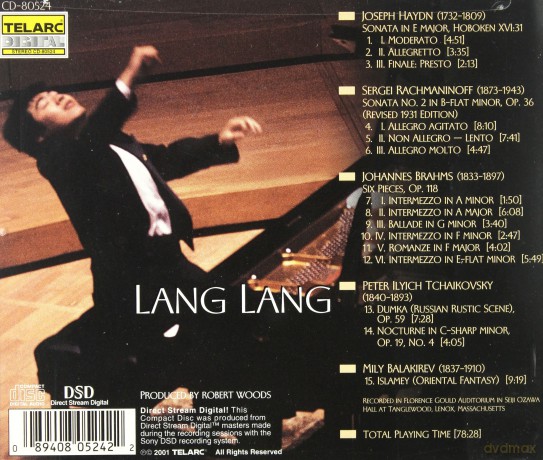 Lang Lang: Live At Seiji Ozawa Hall [SACD]