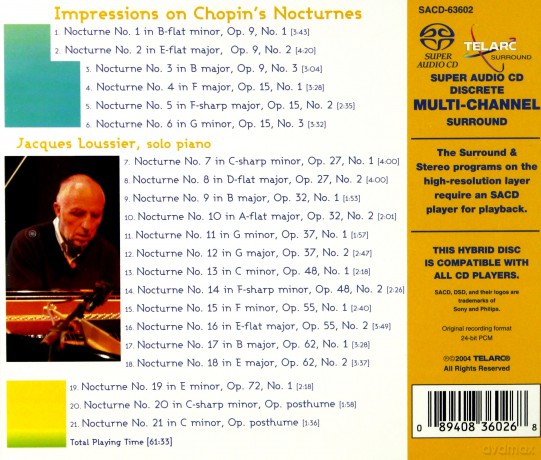 Loussier: Chopins Nocturnes [SACD]