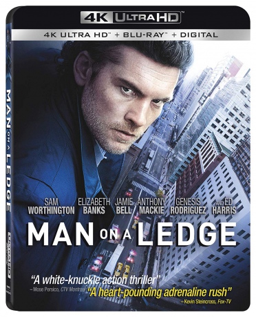 Man on a Ledge (Człowiek na krawędzi) [Blu-Ray 4K]+[Blu-Ray]