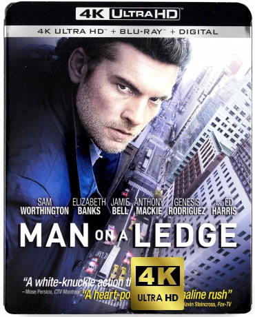 Man on a Ledge (Człowiek na krawędzi) [Blu-Ray 4K]+[Blu-Ray]