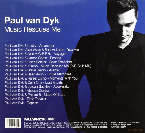 Paul Van Dyk: Music Rescues Me (Limited) (ecopack) [CD]