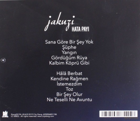 Jakuzi: Hata Payi [CD]