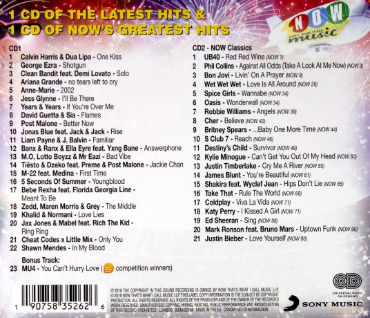 Now That's What I Call Music! 100 [2CD]