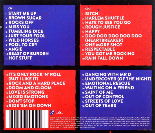 The Rolling Stones: Honk [2CD]