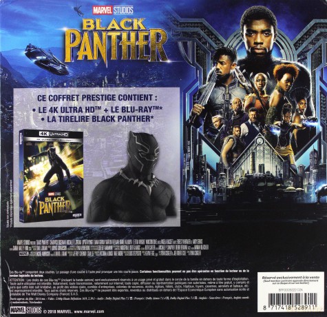 Black Panther (Czarna Pantera) [BOX] [Blu-Ray 4K]+[Blu-Ray]