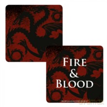 Gra o Tron Targaryen Lenticular Podstawka