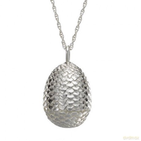 Gra o Tron Sterling Silver Smocze Jajo wisiorek