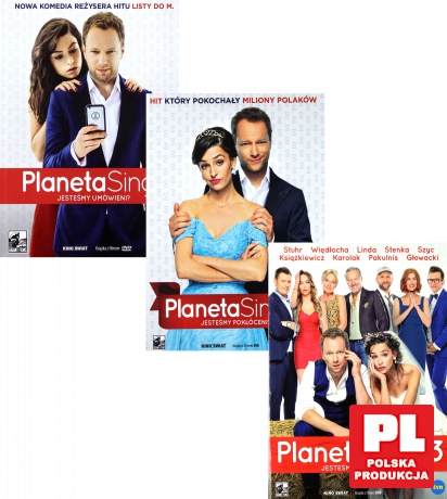 Planeta Singli 1-3 Pakiet [3DVD]