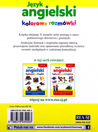 Język angielski - kolorowe rozmówki - Pavlina Samalikova [KSIĄŻKA]