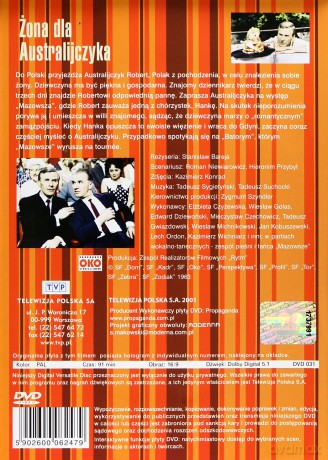 Żona dla Australijczyka [DVD]