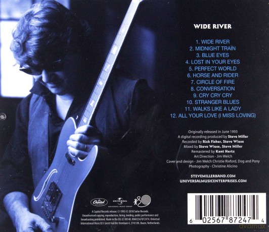 Steve Miller Band: Wide River [CD]
