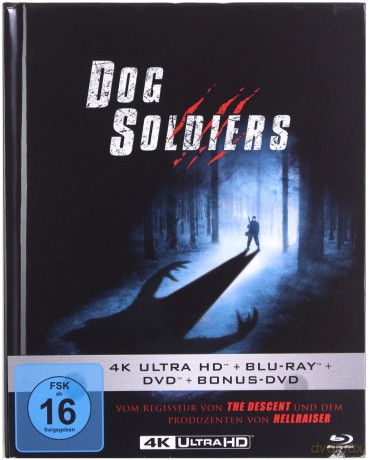 Dog Soldiers (mediabook) [Blu-Ray 4K]+[Blu-Ray]+[DVD]