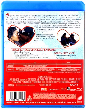 Poetic Justice - film o miłości [Blu-Ray]