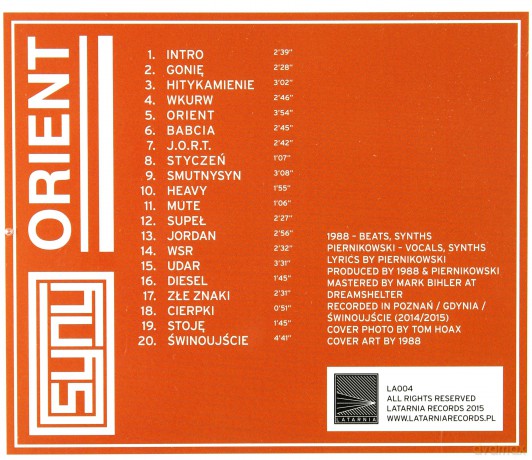 Syny: Orient [CD]