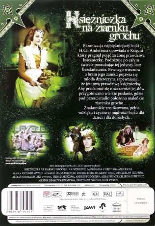 Księżniczka na ziarnku grochu [DVD]