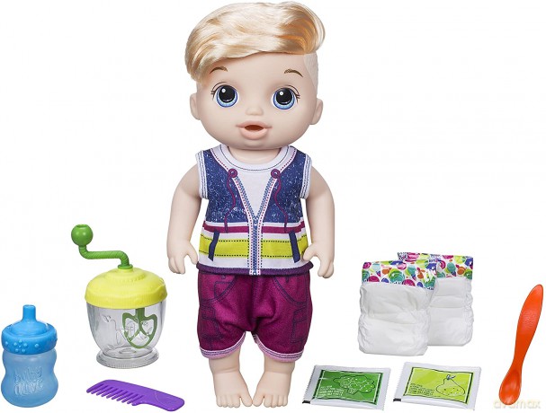 Baby Alive Lala Słodka Przekąska Blondyn