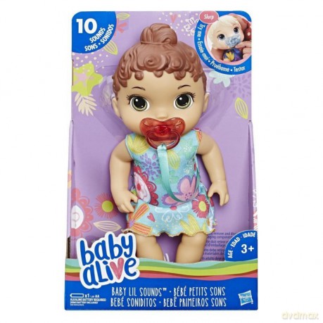 Baby Alive Lala Słodkie dźwięki Brunetka