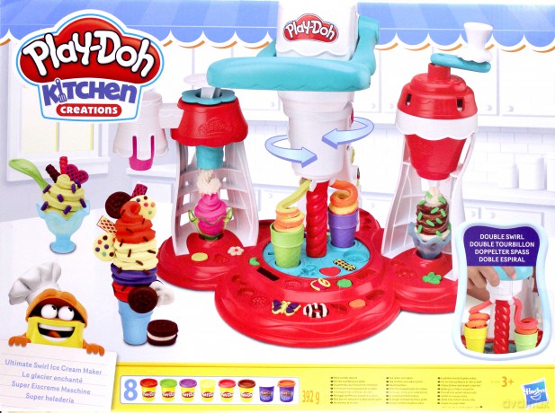 Ciastolina PlayDoh Fabryka lodów