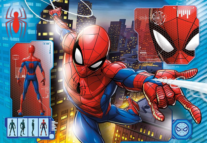 CLEMENTONI 104 el. Spider Man [PUZZLE]