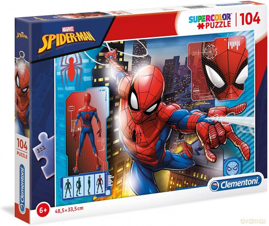CLEMENTONI 104 el. Spider Man [PUZZLE]