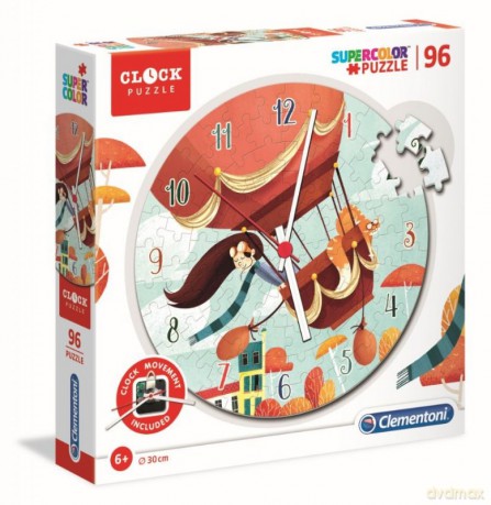 CLEMENTONI Zegar 96 el. Balon [PUZZLE]