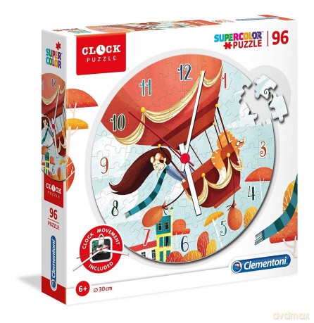 CLEMENTONI Zegar 96 el. Balon [PUZZLE]
