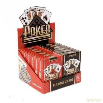 Karty Poker czarny [KARTY]