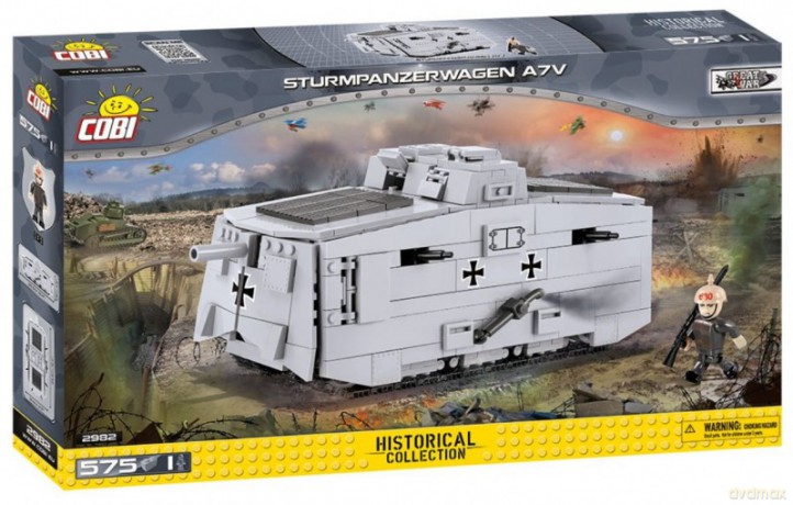 Klocki Mała Armia Sturmpanzerwagen A7V 575 [KLOCKI]