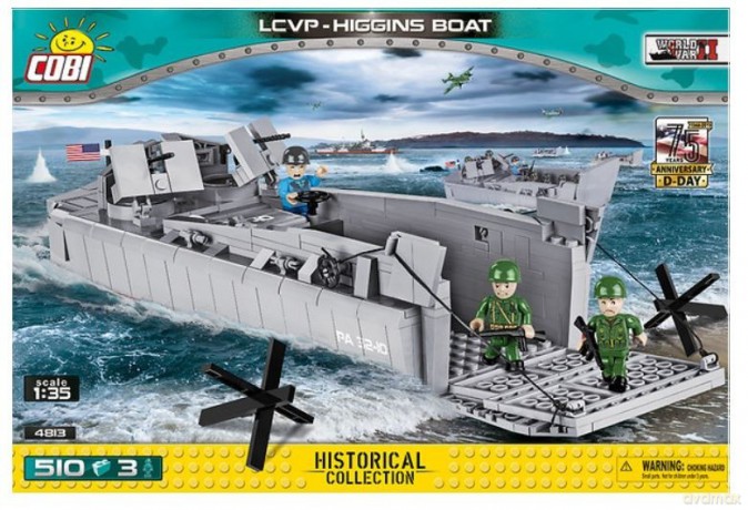 Klocki Mała Armia WS LCVP Higgins Boat 510 [KLOCKI]