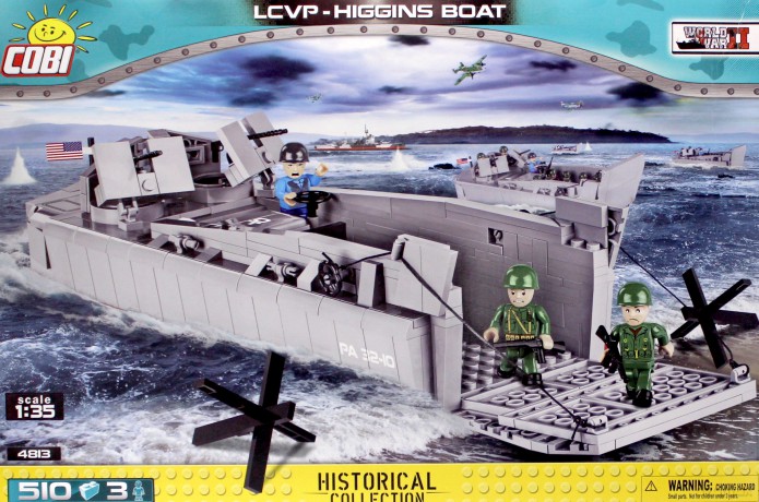 Klocki Mała Armia WS LCVP Higgins Boat 510 [KLOCKI]