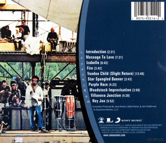 Jimi Hendrix: Live At Woodstock [CD]