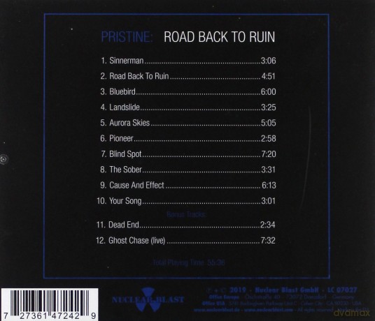 Pristine: Road Back To Ruin [CD]